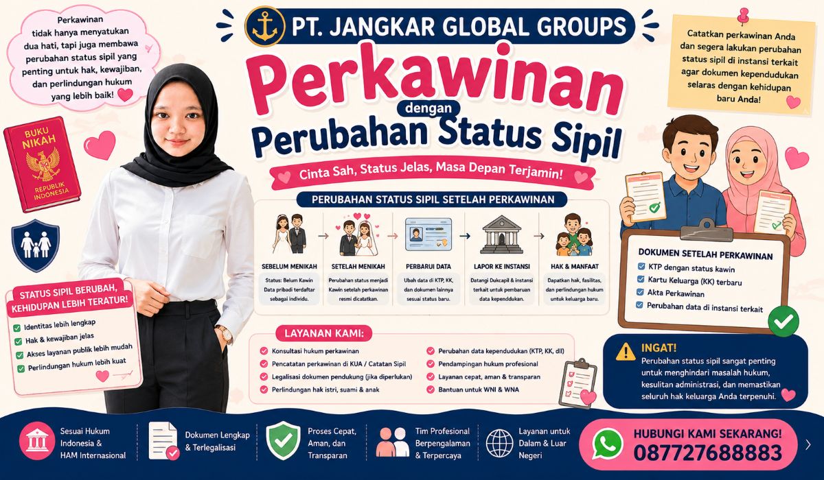 Perkawinan dengan Perubahan Status Sipil