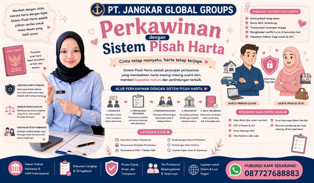 Perkawinan dengan Sistem Pisah Harta