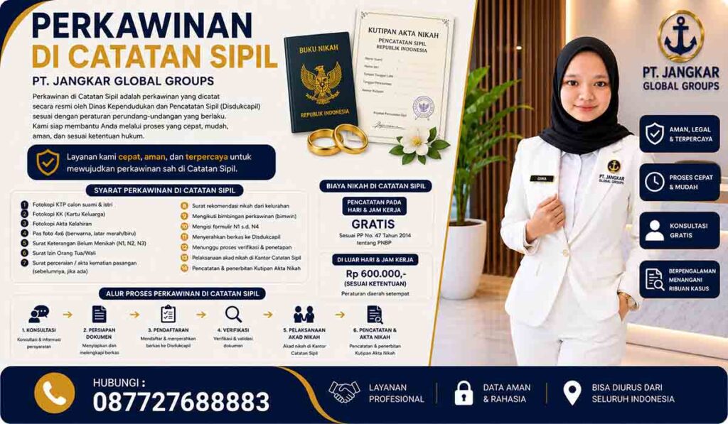 Perkawinan di Catatan Sipil