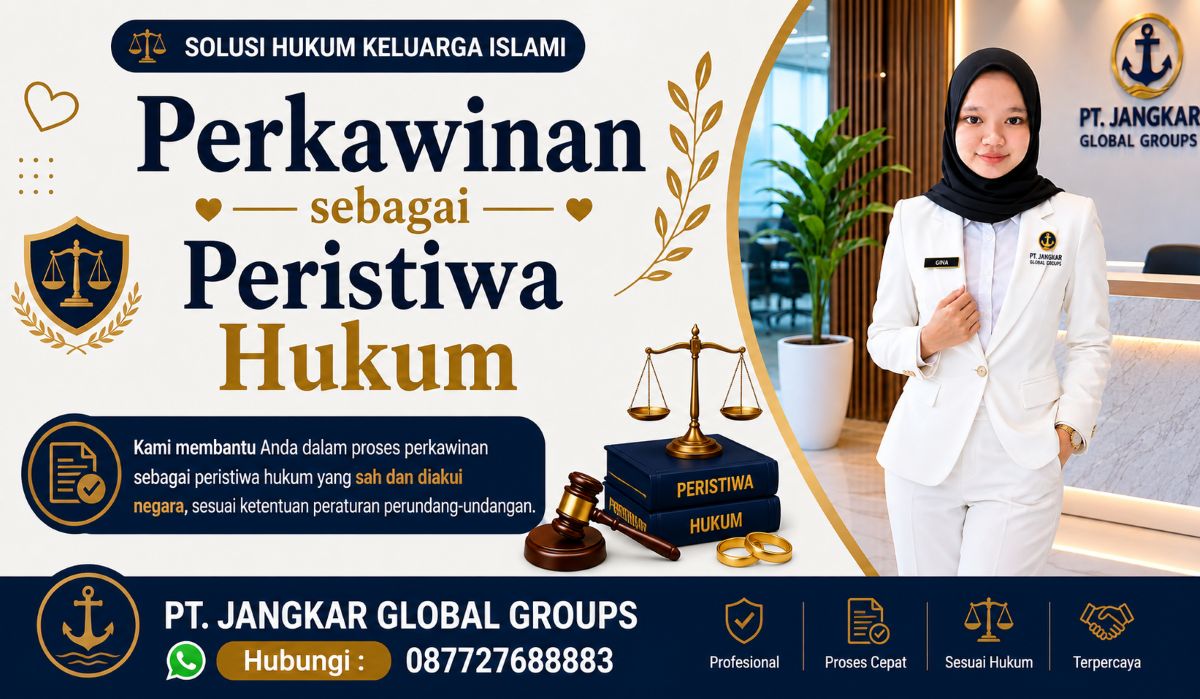 Perkawinan sebagai Peristiwa Hukum