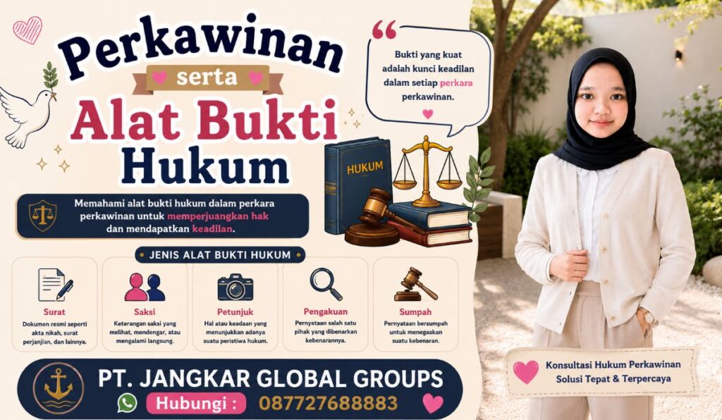 Perkawinan serta Alat Bukti Hukum