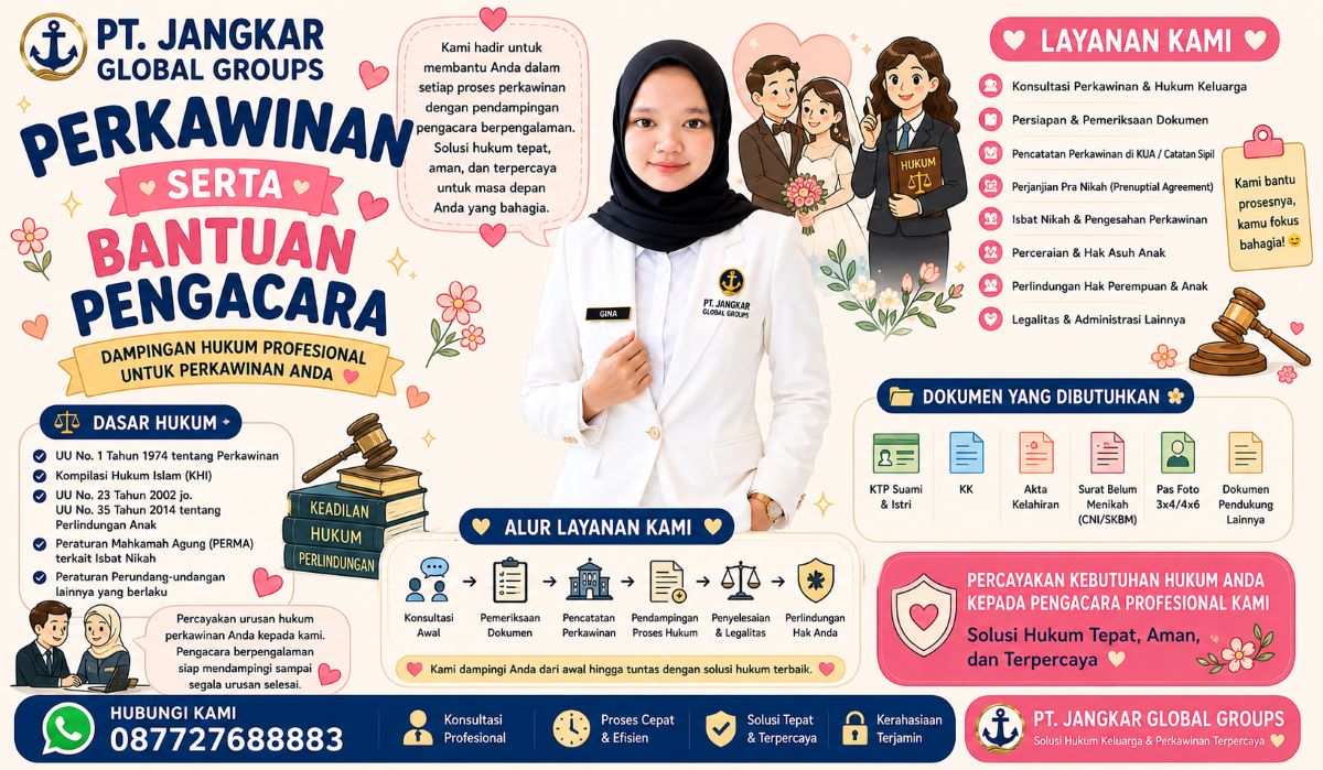 Perkawinan serta Bantuan Pengacara