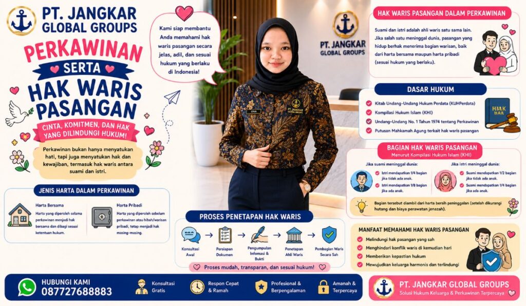 Perkawinan serta Hak Waris Pasangan