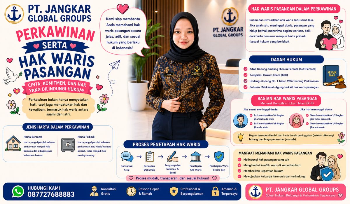 Perkawinan serta Hak Waris Pasangan
