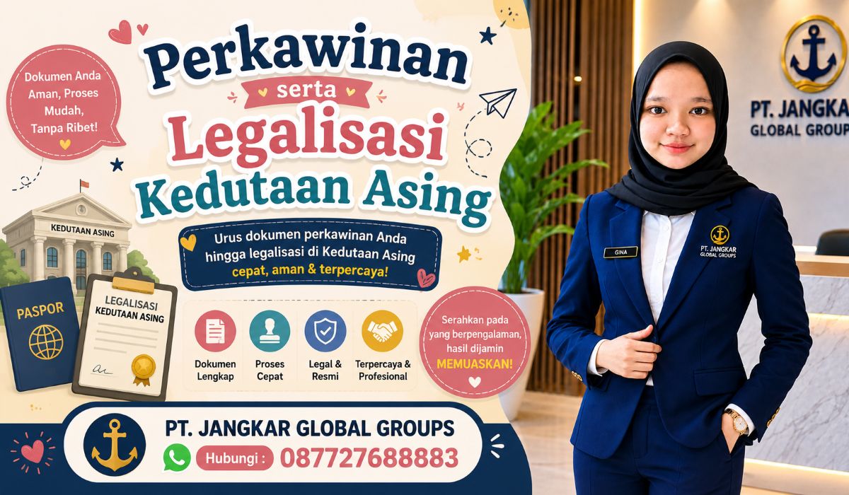 Perkawinan serta Legalisasi Kedutaan Asing