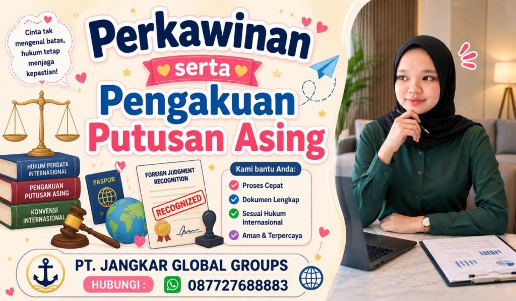 Perkawinan serta Pengakuan Putusan Asing