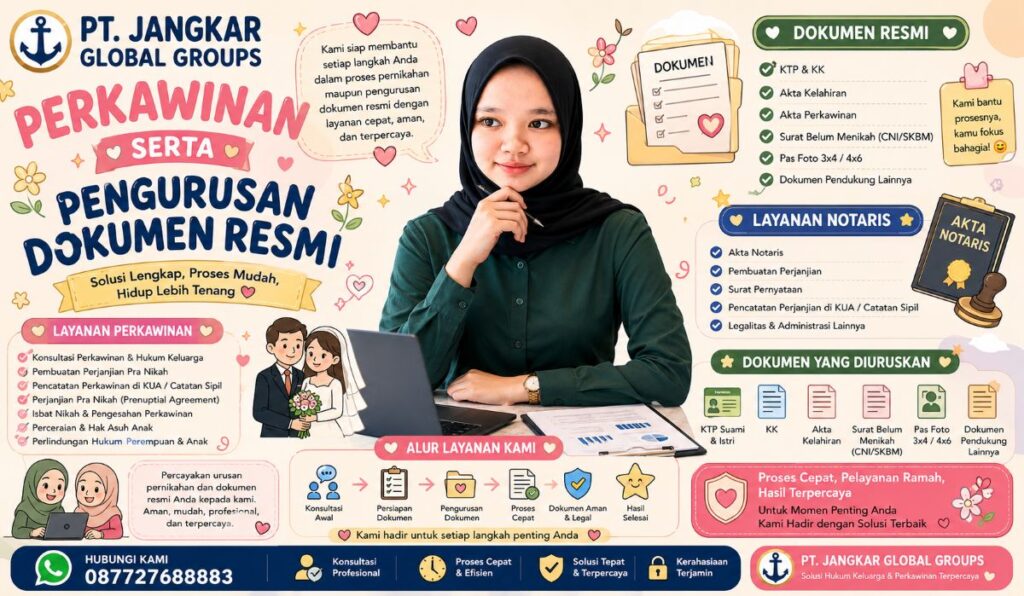 Perkawinan serta Pengurusan Dokumen Resmi