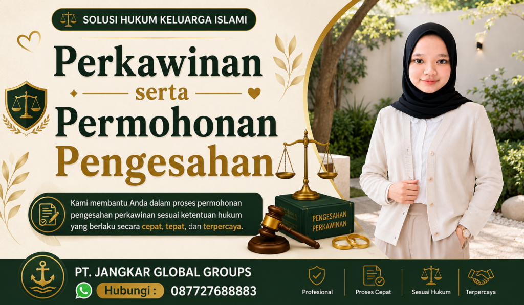 Perkawinan serta Permohonan Pengesahan