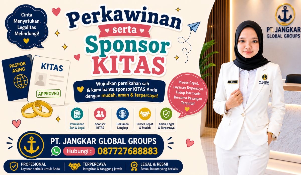 Perkawinan serta Sponsor KITAS