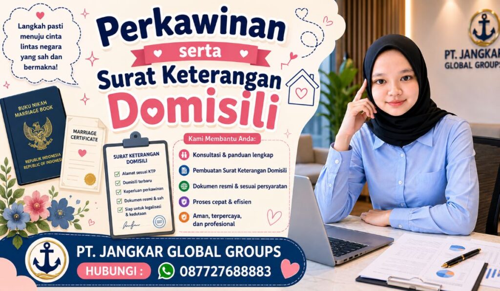 Perkawinan serta Surat Keterangan Domisili