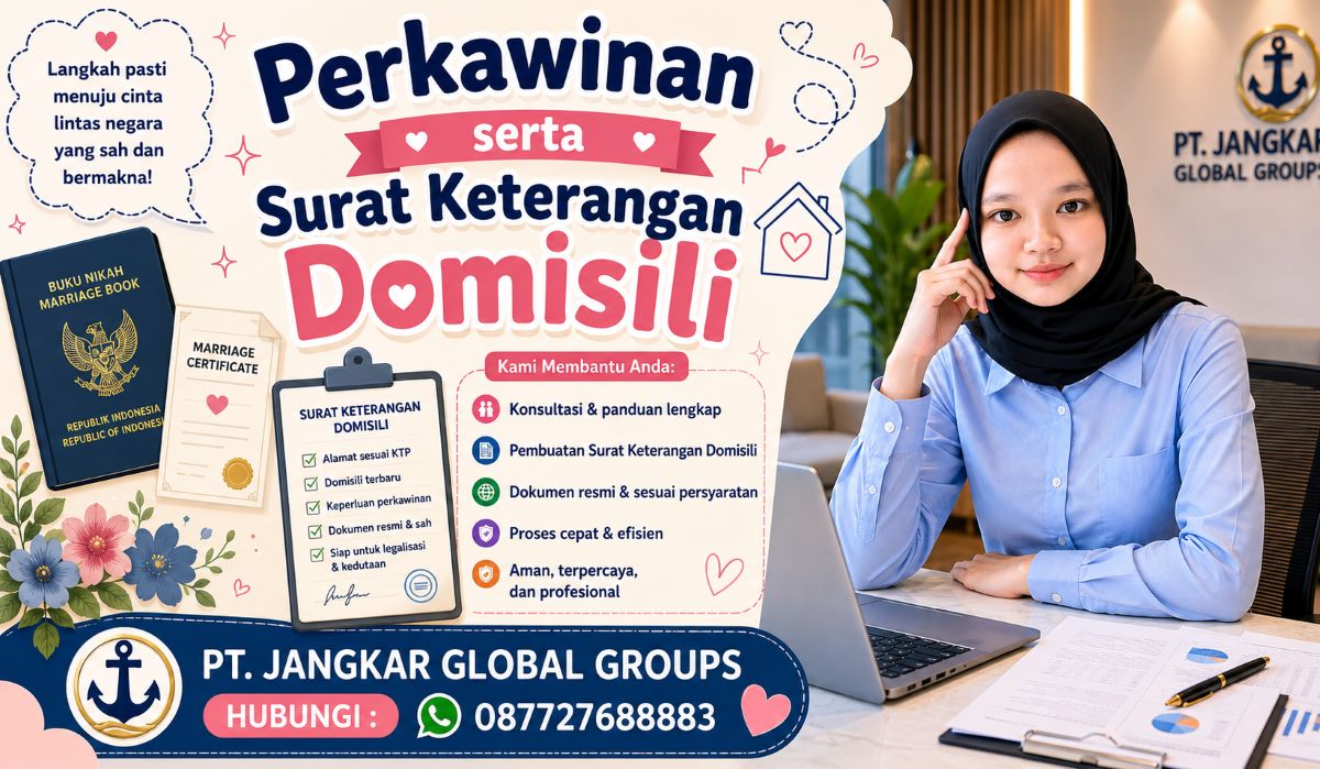 Perkawinan serta Surat Keterangan Domisili