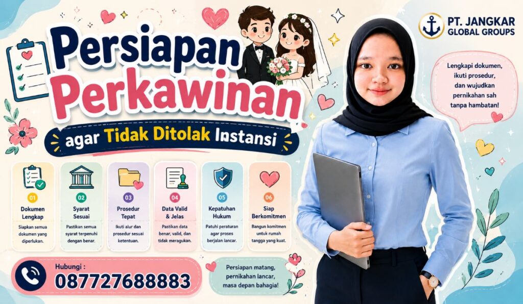 Persiapan Perkawinan agar Tidak Ditolak Instansi