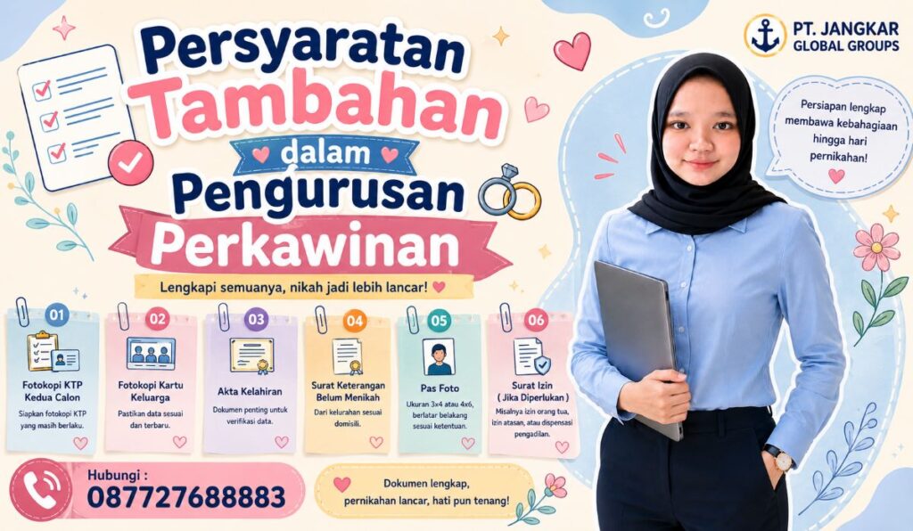 Persyaratan Tambahan dalam Pengurusan Perkawinan