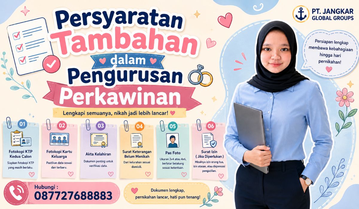 Persyaratan Tambahan dalam Pengurusan Perkawinan