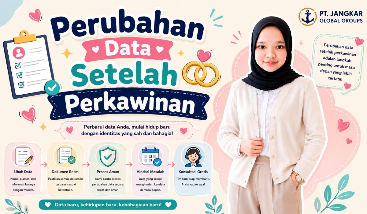 Perubahan Data Setelah Perkawinan