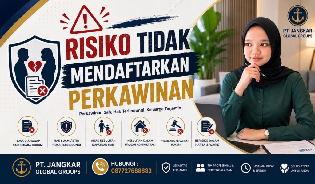 Risiko Tidak Mendaftarkan Perkawinan