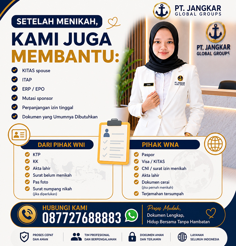 Setelah menikah, jangkar groups juga membantu :
