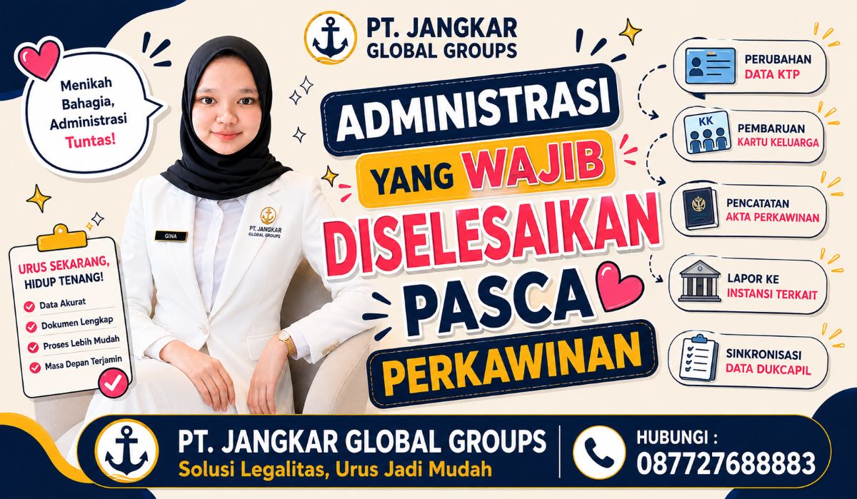 Administrasi yang Wajib Diselesaikan Pasca Perkawinan