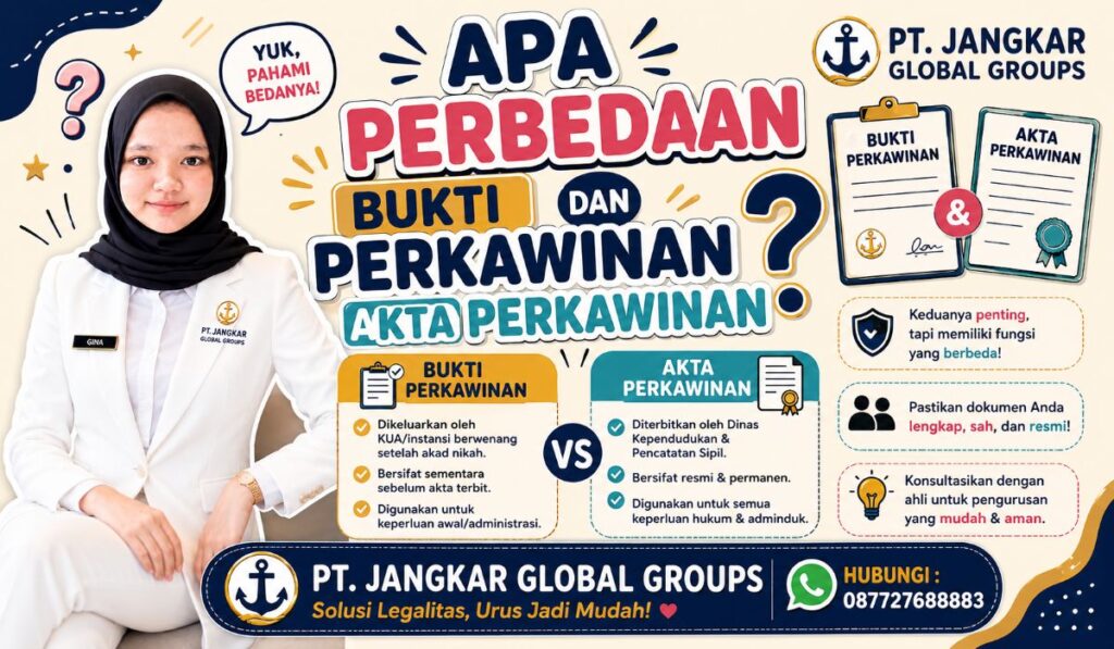 Apa Perbedaan Bukti Perkawinan dan Akta Perkawinan?