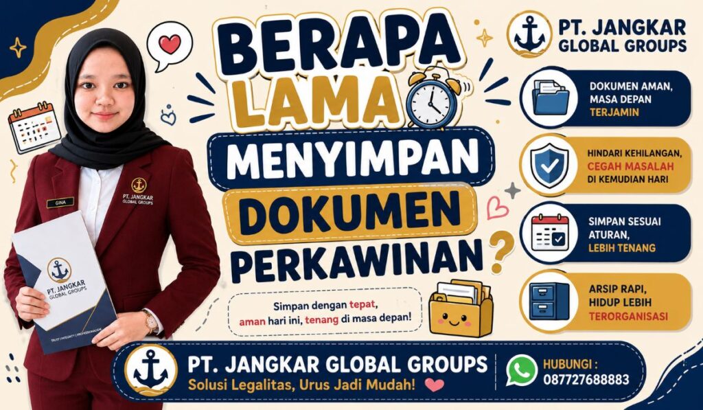 Berapa Lama Menyimpan Dokumen Perkawinan?