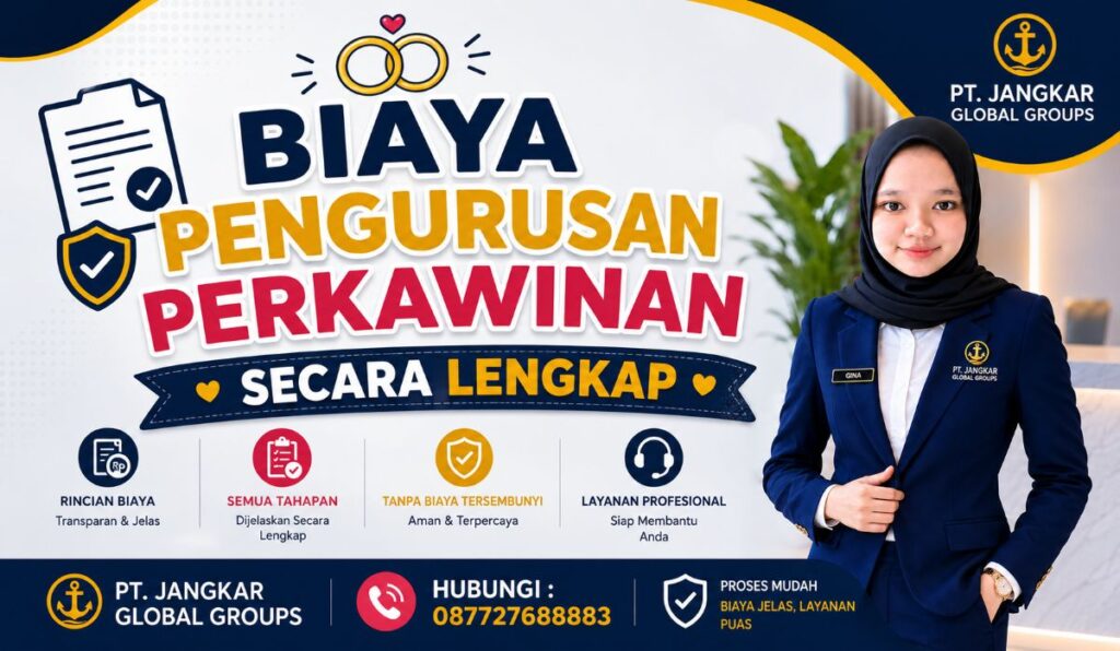 Biaya Pengurusan Perkawinan Secara Lengkap