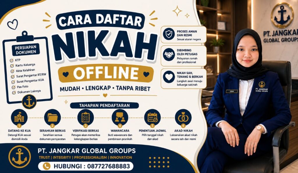 Cara Daftar Nikah Offline