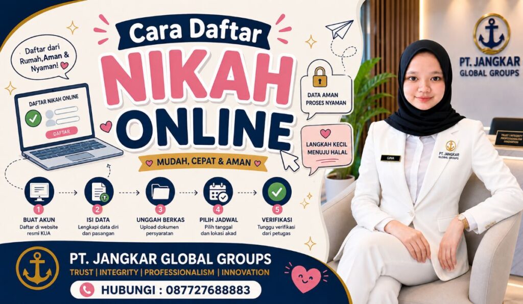Cara Daftar Nikah Online