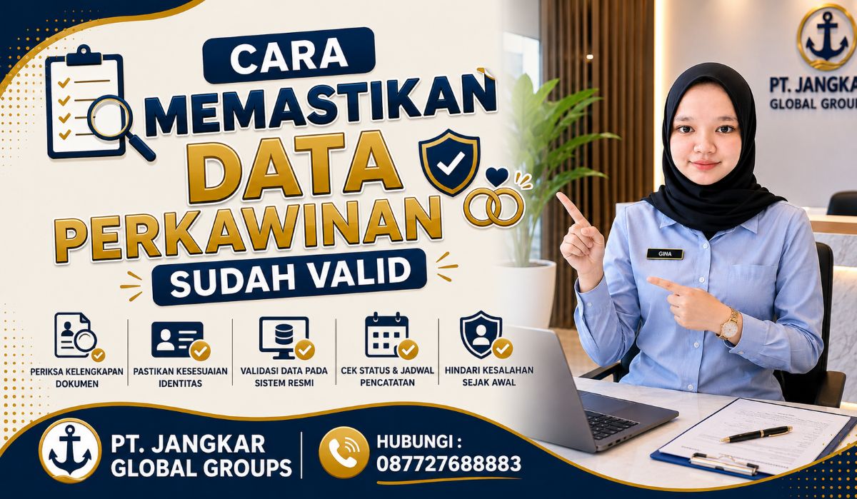Cara Memastikan Data Perkawinan Sudah Valid