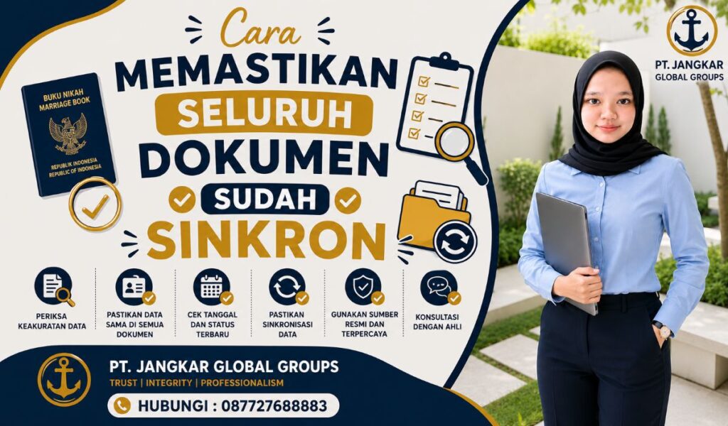 Cara Memastikan Seluruh Dokumen Sudah Sinkron