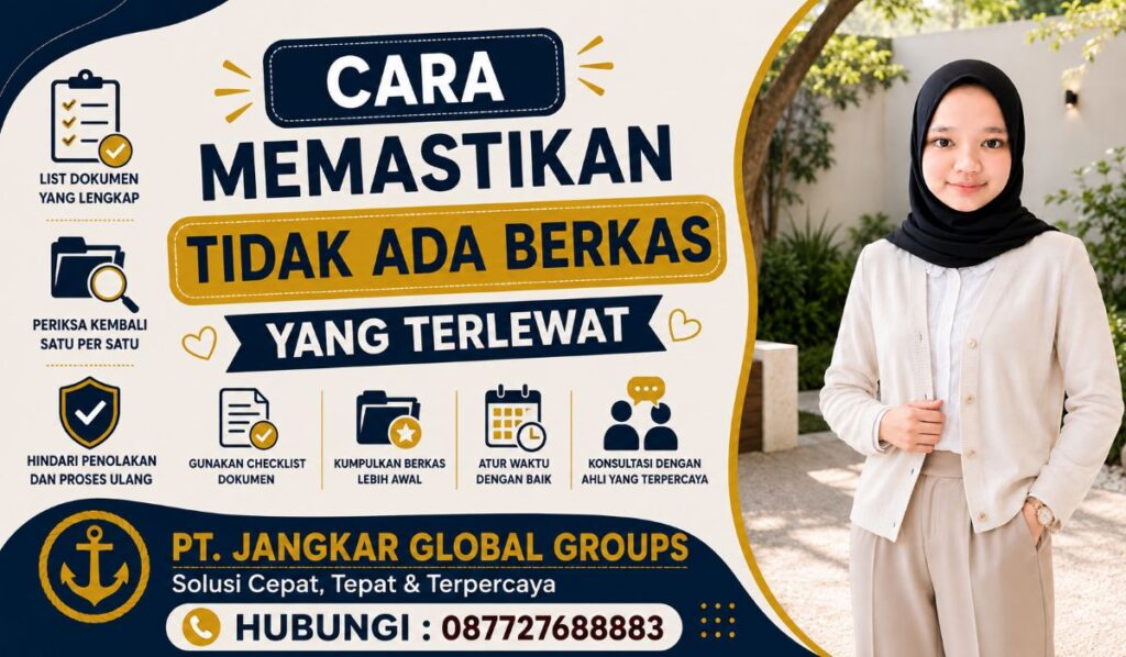 Cara Memastikan Tidak Ada Berkas yang Terlewat