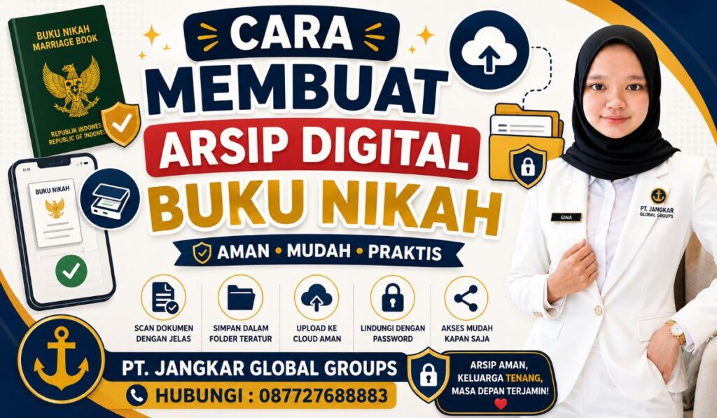 Cara Membuat Arsip Digital Buku Nikah