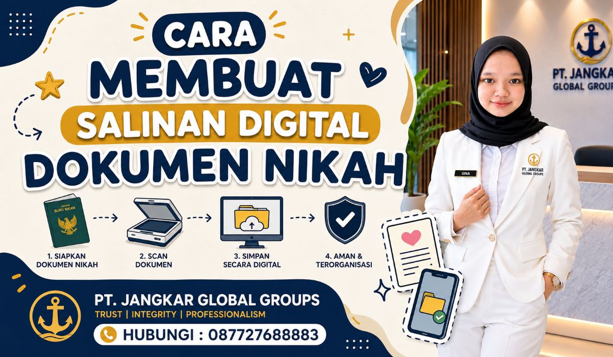 Cara Membuat Salinan Digital Dokumen Nikah