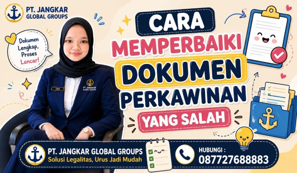 Cara Memperbaiki Dokumen Perkawinan yang Salah