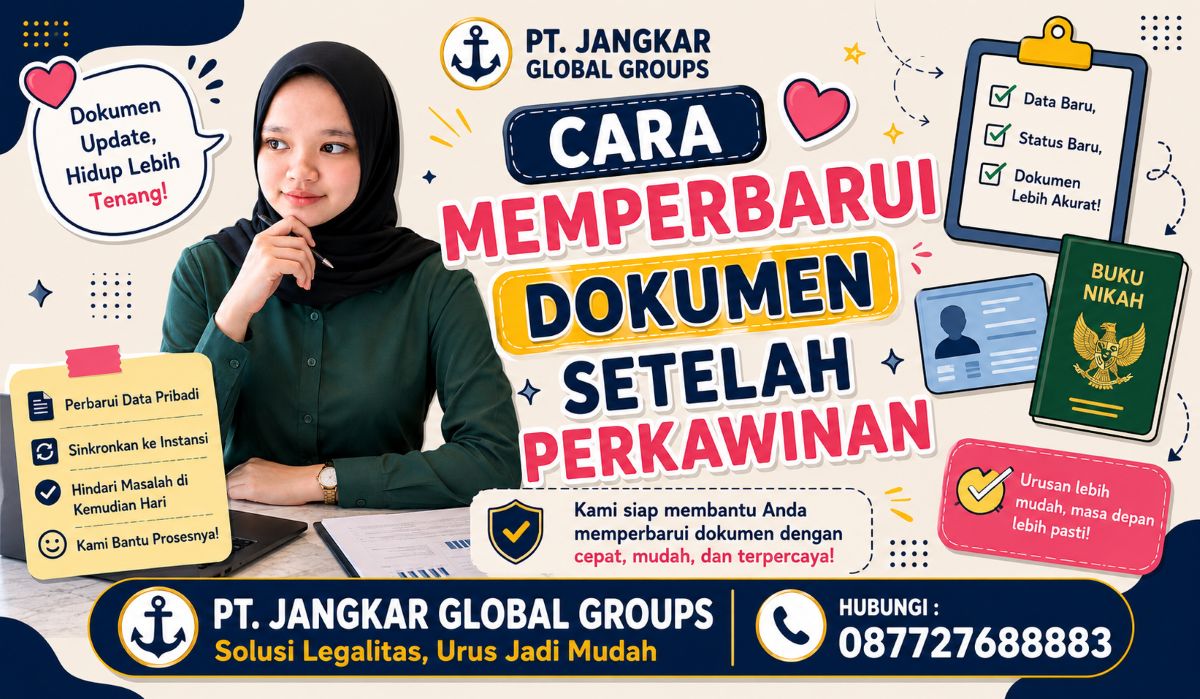 Cara Memperbarui Dokumen Setelah Perkawinan