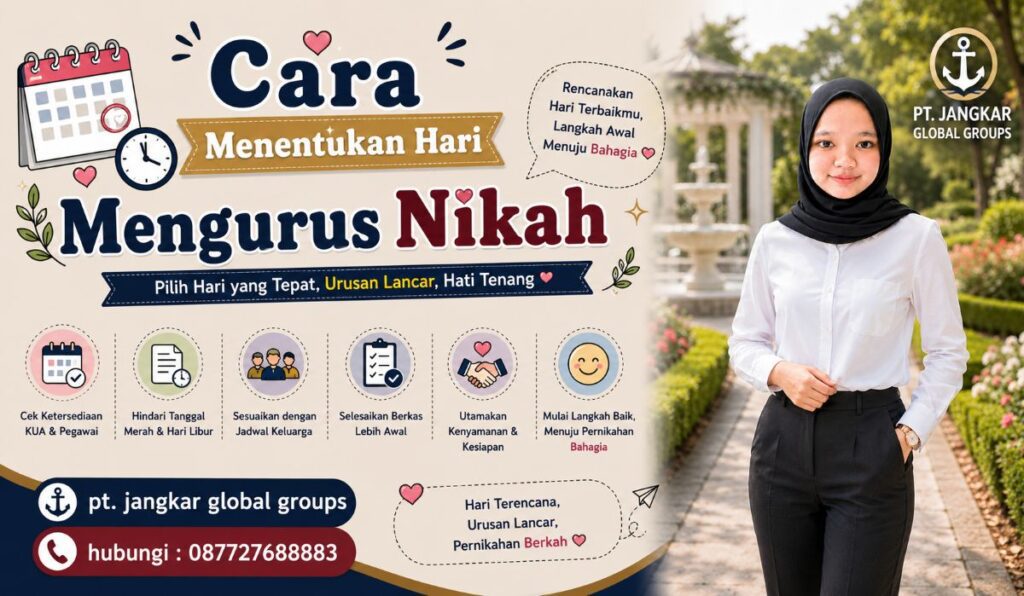 Cara Menentukan Hari Mengurus Nikah