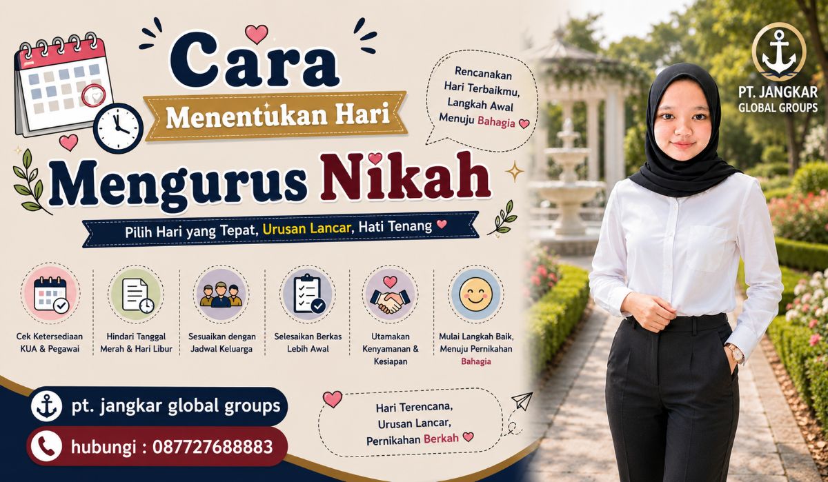 Cara Menentukan Hari Mengurus Nikah
