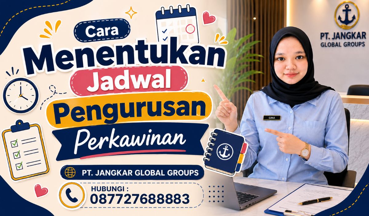 Cara Menentukan Jadwal Pengurusan Perkawinan