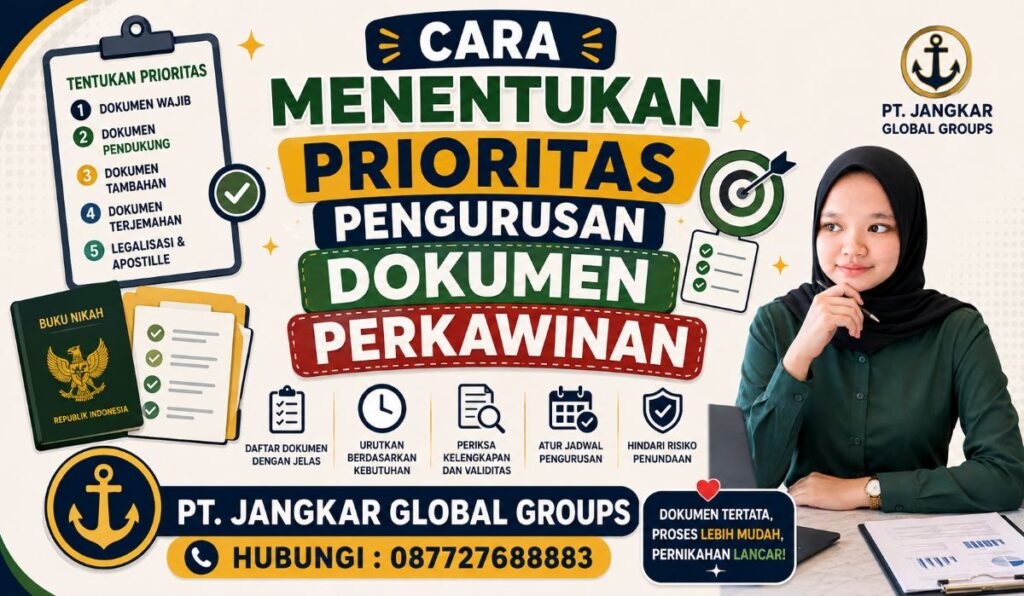 Cara Menentukan Prioritas Pengurusan Dokumen Perkawinan