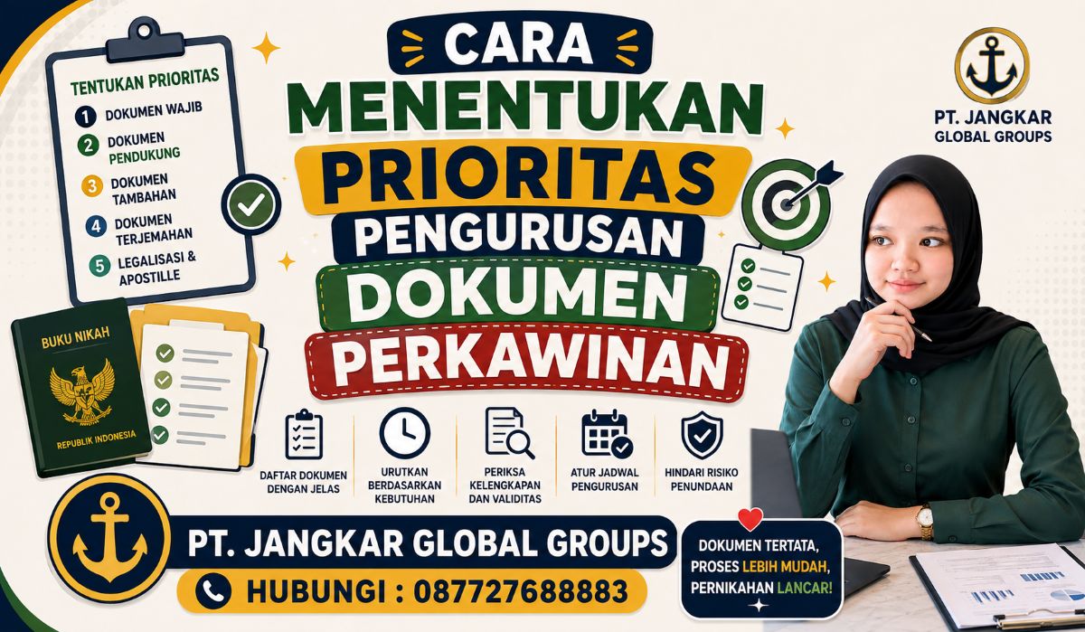 Cara Menentukan Prioritas Pengurusan Dokumen Perkawinan