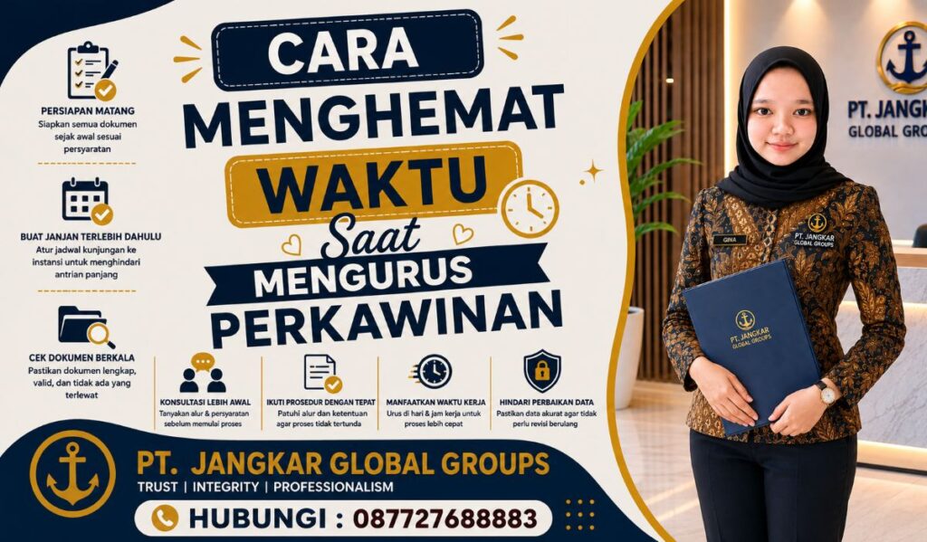 Cara Menghemat Waktu Saat Mengurus Perkawinan
