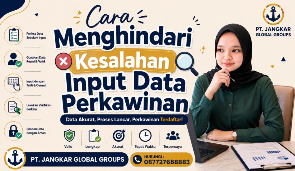 Cara Menghindari Kesalahan Input Data Perkawinan