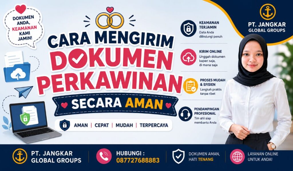 Cara Mengirim Dokumen Perkawinan Secara Aman