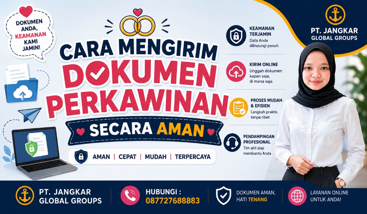 Cara Mengirim Dokumen Perkawinan Secara Aman