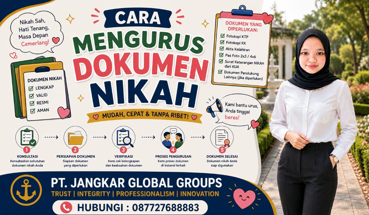 Cara Mengurus Dokumen Nikah