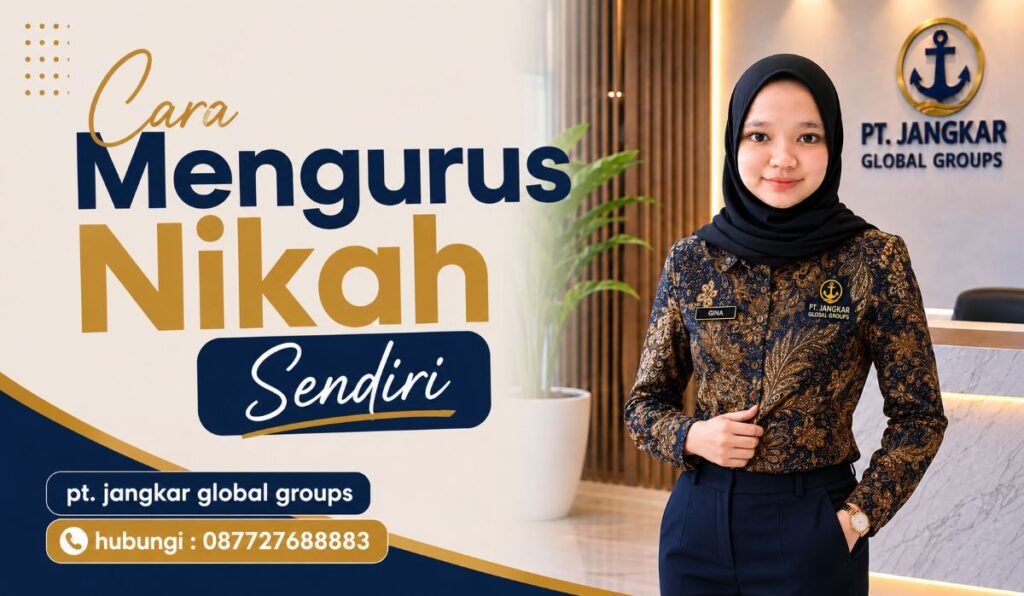 Cara Mengurus Nikah Sendiri