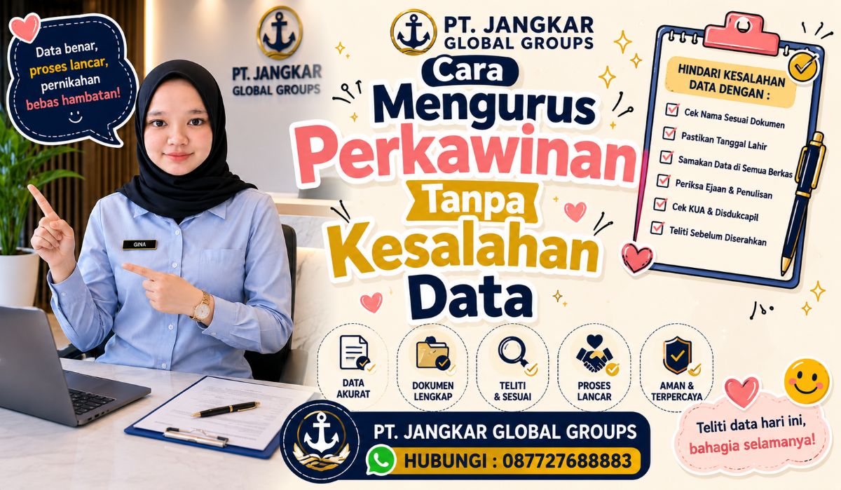 Cara Mengurus Perkawinan Tanpa Kesalahan Data