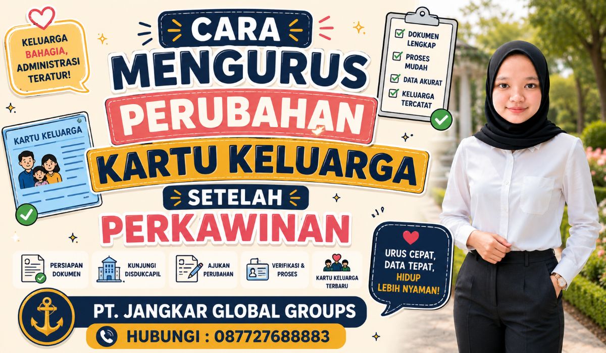 Cara Mengurus Perubahan Kartu Keluarga Setelah Perkawinan