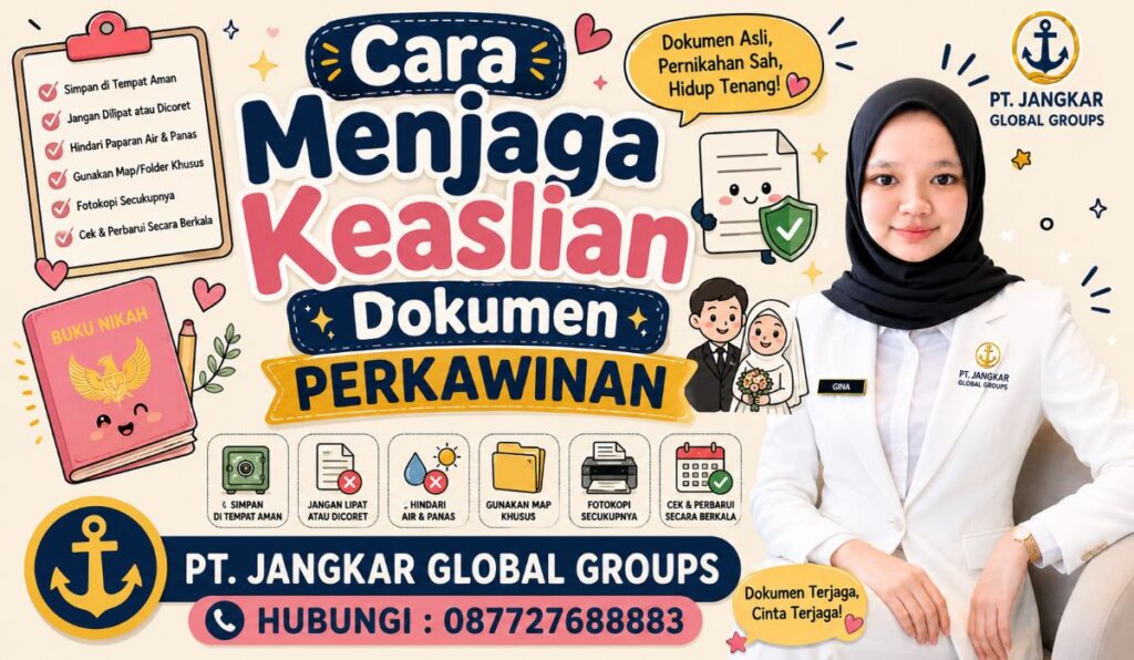 Cara Menjaga Keaslian Dokumen Perkawinan