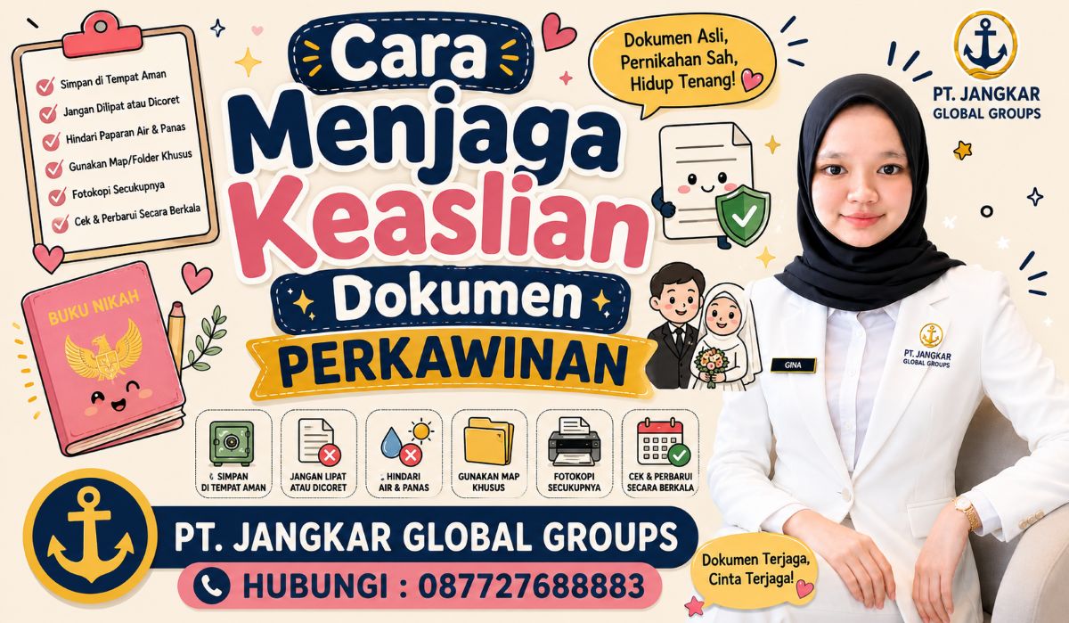 Cara Menjaga Keaslian Dokumen Perkawinan