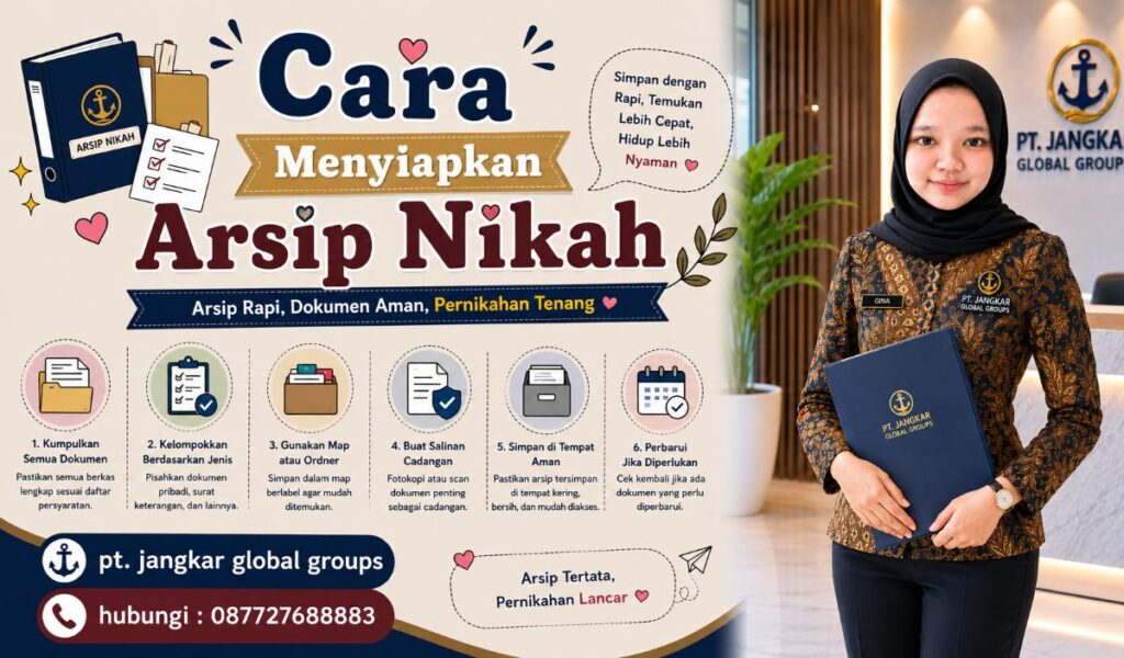 Cara Menyiapkan Arsip Nikah
